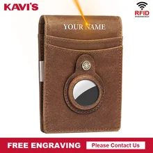 

Name Engraving Men Bifold Business Leather Wallet Luxury Brand Famous ID Credit Card Visiting Cards Wallet Money Clips Slim New