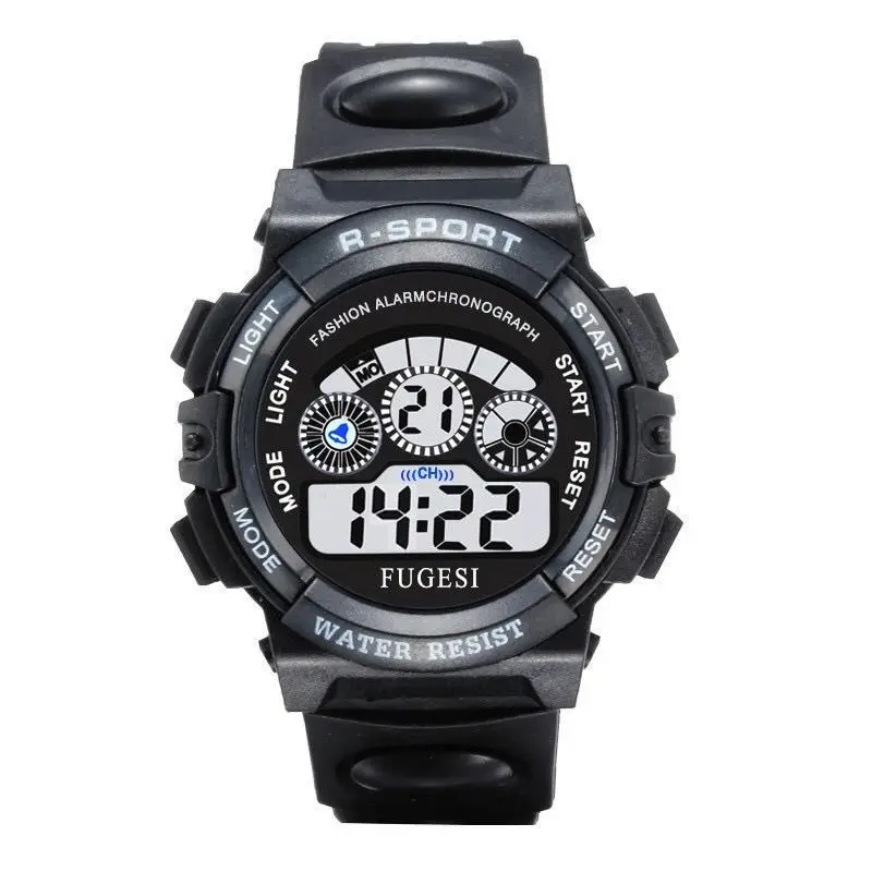 Children Watch Sport Kids Watches Silicone Strap Waterproof LED Digital Watch For Kid Children Student Girl Boy Wristwatch Clock 5