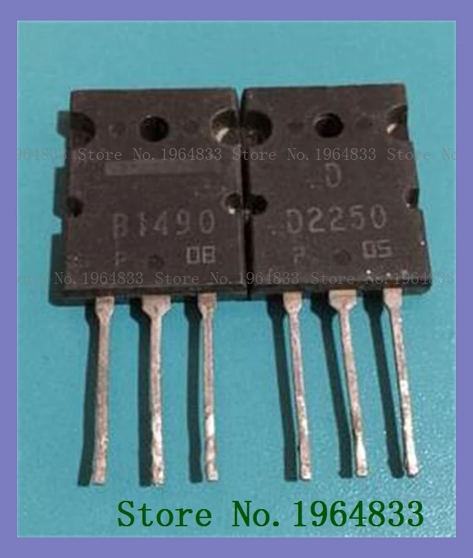 

2 шт./партия = пара 2SB1490 2SD2250 160 в 7A 90 Вт