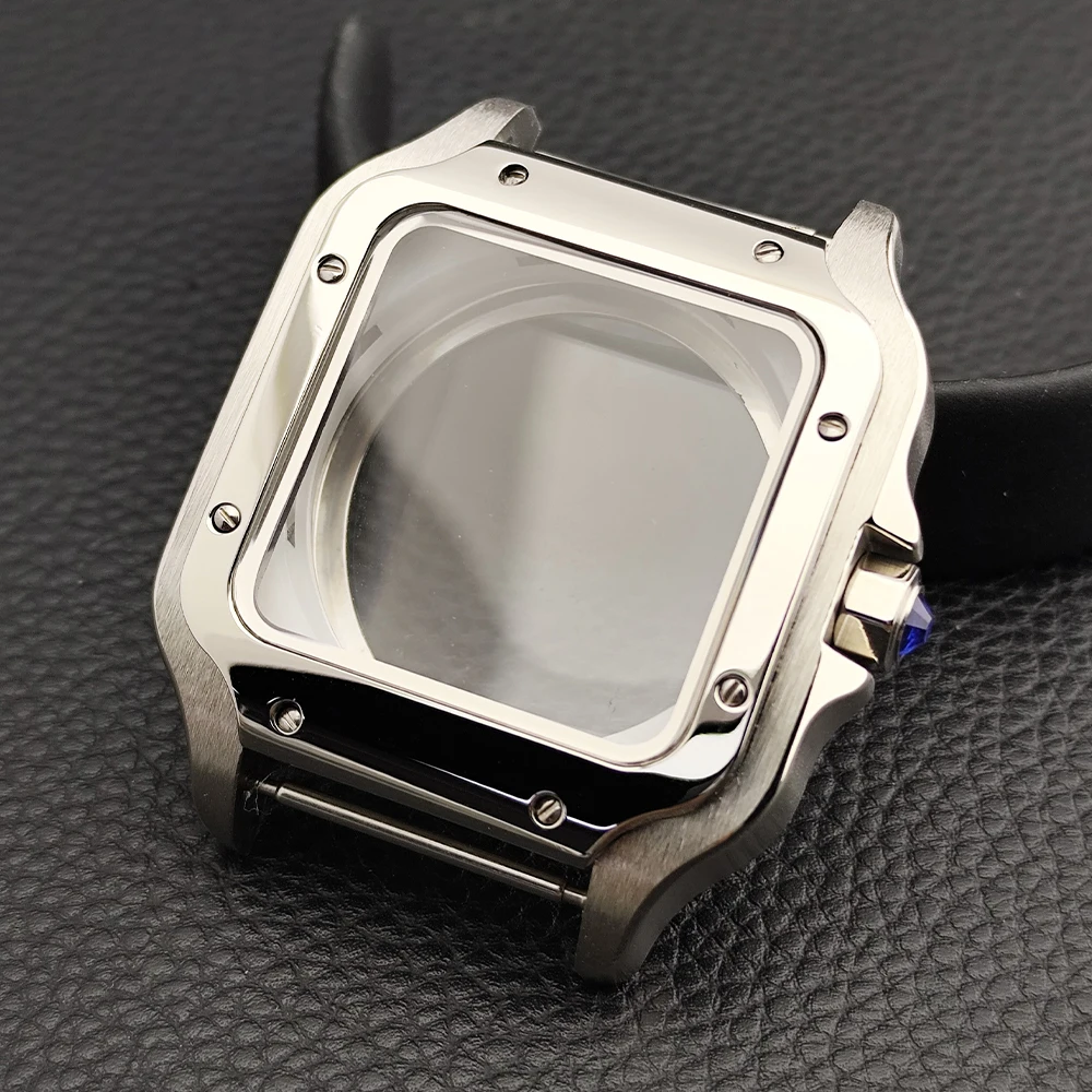 Stainless Steel Square Watch Case