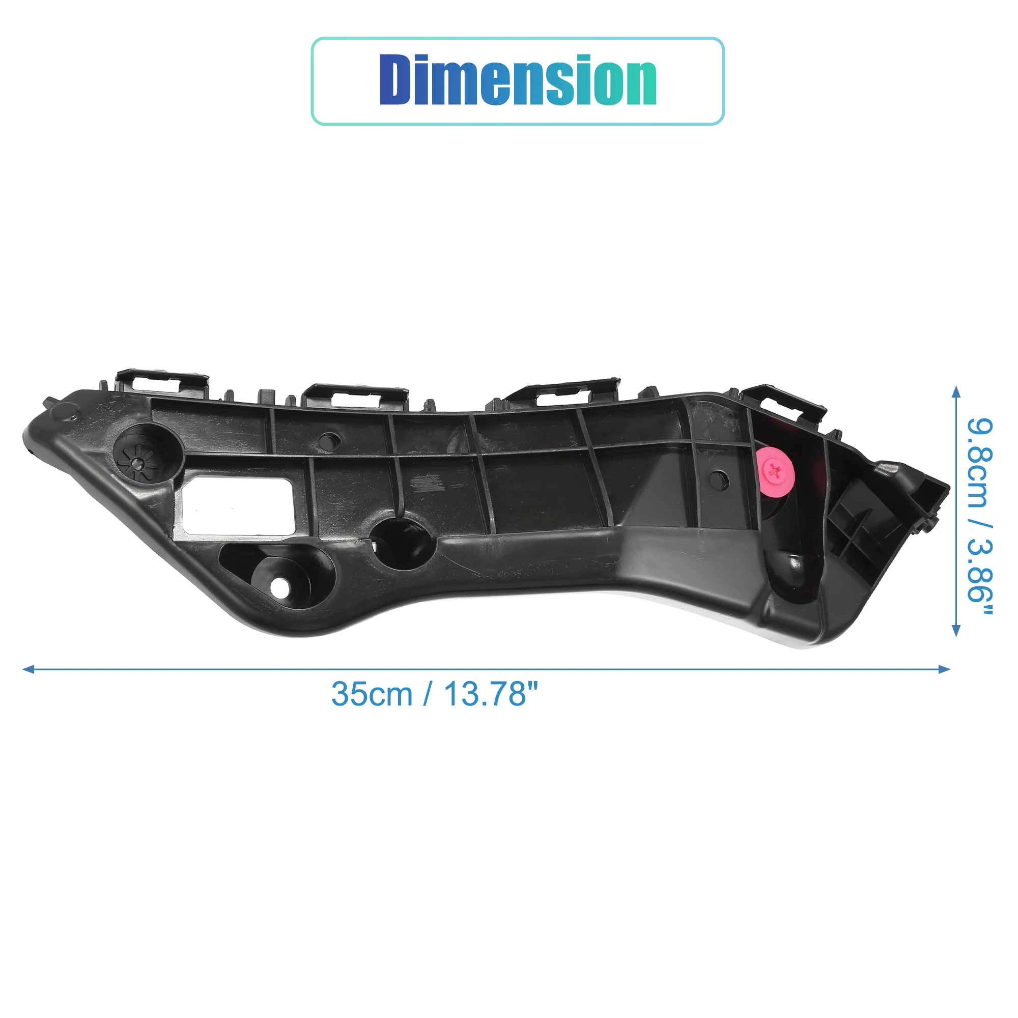 Rear Passenger Side Bumper Bracket For Toyota RAV4 (2013-2015) - Right Side - Evan-Fischer