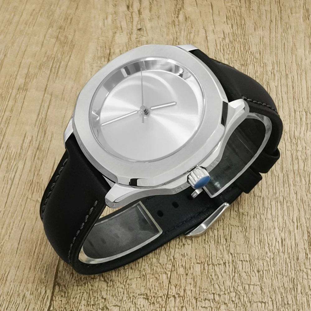 

New 40mm GEERVO No Logo Sapphire Crystal Stainless Steel Case Japanese nh35 Movement CD Print Dial Men Watch Gift GR149-22