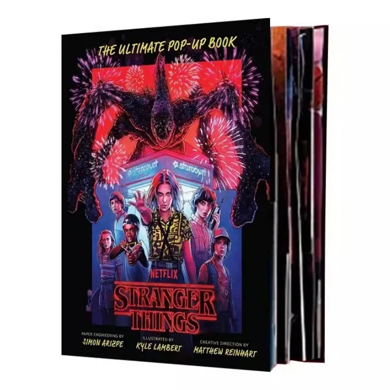 thumbnail image 1 of Libro estereoscópico 3D Stranger Thing Ultimate Pop Up Book Yangshaomei Colección de Libros para fanáticos, 1 of 5