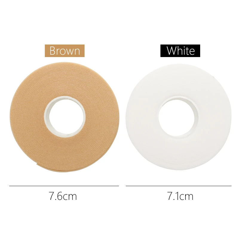 3 stücke Neue Wimpern Verlängerung Werkzeug Auge Pads Schaum Band Weiß Braun Schwarz Schaum Unter Eye Patches Falsche Wimpern Pfropfen make-up-Tool – Detail 2