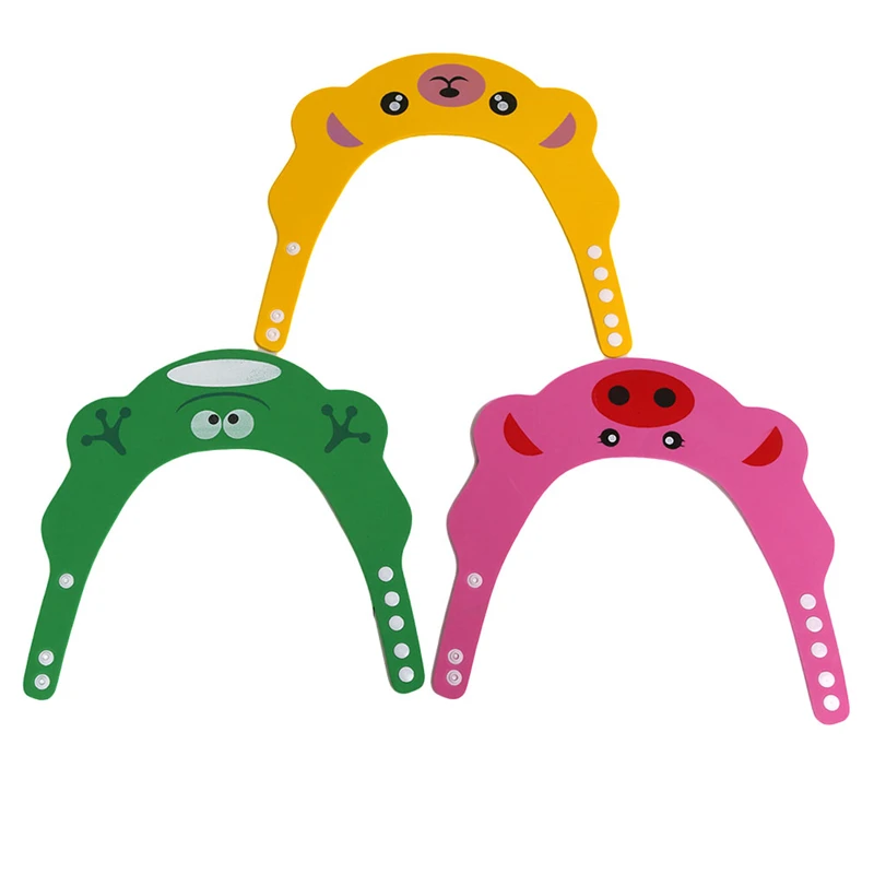 Adjustable Baby Shower Hat Toddler Kids Shampoo Bathing Shower Cap Wash Hair Shield Direct Visor Caps For Baby Care 2023