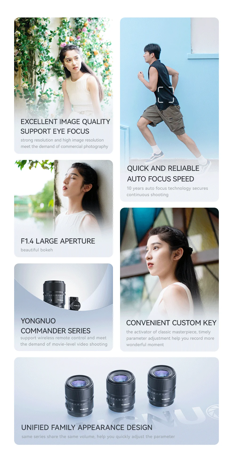 YONGNUO YN33mm 33mm F1.4 DA DSM WL Pro Auto Focus APS-C Lens for Nikon Z ZF ZFC