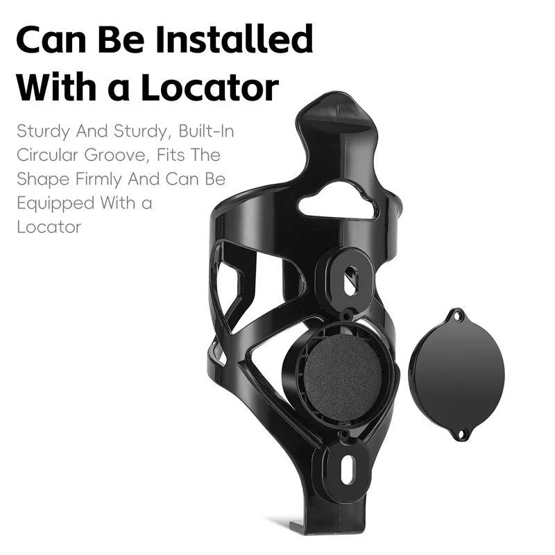 WEST BIKING Lightweight Bicycle Bottle Holder Adaptable Bottle Cage Hidden GPS Airtag Storage MTB Road Bike Accessories