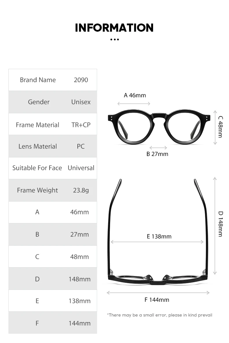 Eyeglasses Men Anti Blue Light Glasses Woman's Eyewear Blocking Women's Frame Optical Lenses Prescription Lunette Men's Computer blue blockers