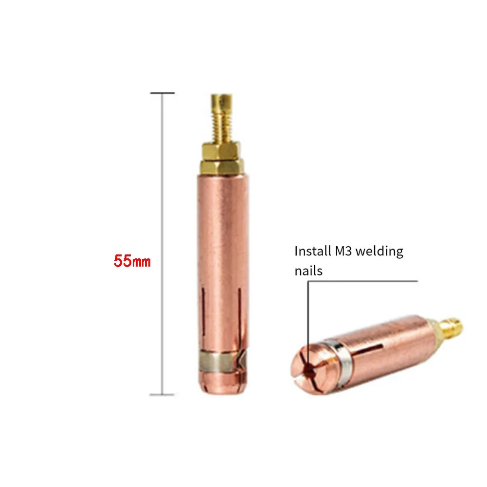 

1pcs Collet Chuck M3 M5 M6 M8 For Capacitor Discharge CD Stud Welding Torch Stud Welding Machine Torch Soldering Tools