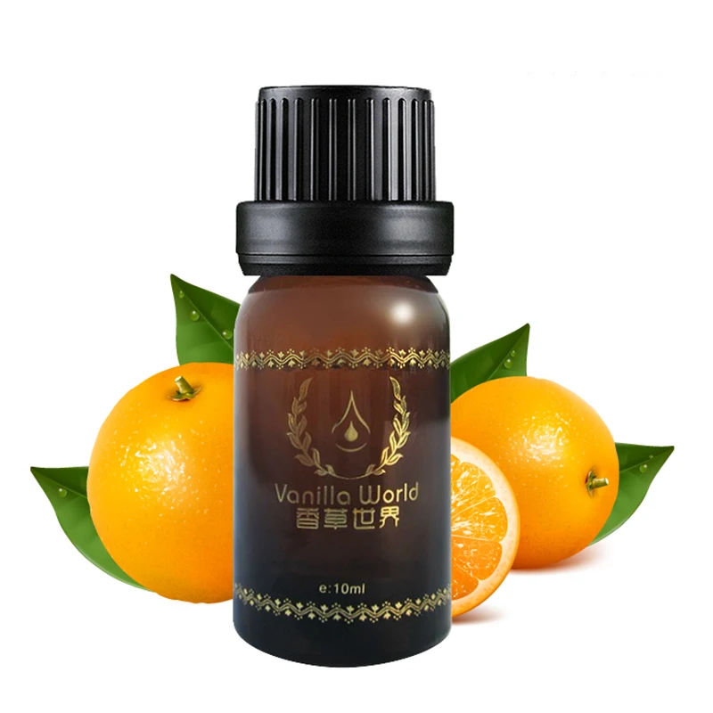 Sweet Orange essential oils Moisturize skin massaging oil aromatherapy oils deodorization 10ml humidifier household mute large fog volume large bedroom aromatherapy led essential oil moist skin air purification plus water