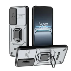 Custodia Armor Shockproof con Supporto Magnetico e Impugnatura a Anello
