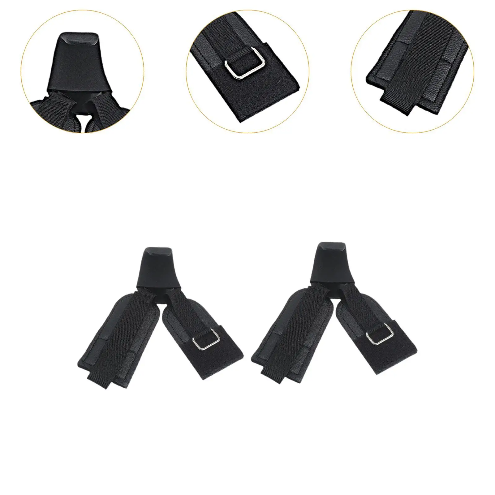 역도 후크 쌍 실용적인 조절 그립 당겨 바 걸이 후크 어깨 걸이 강도 훈련 피트니스 체육관 데드리프트