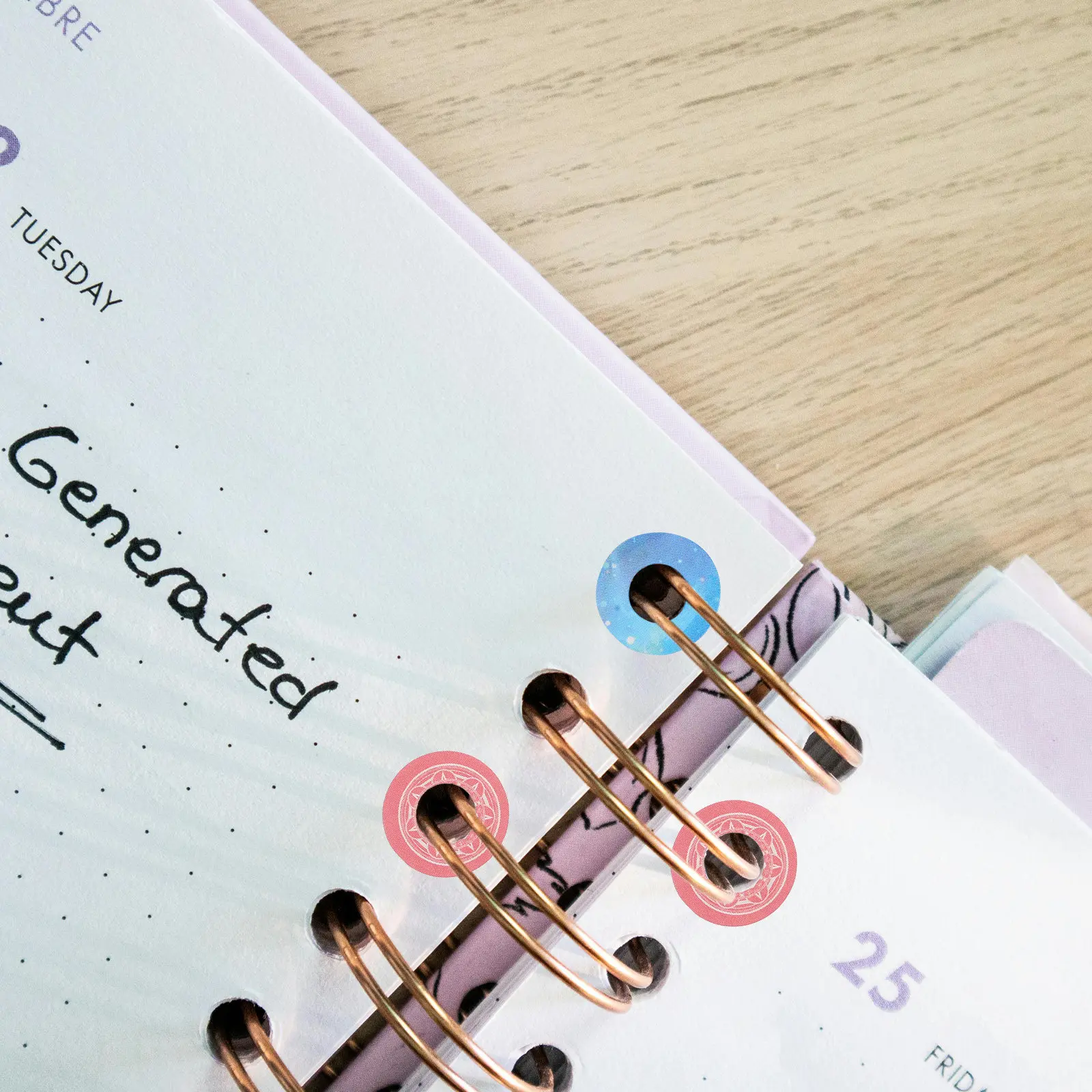 20Pcs 바인더 구멍 보호 스티커 강화 라벨 느슨한 잎 사무실 학교용 투명 자체 접착 종이 패치