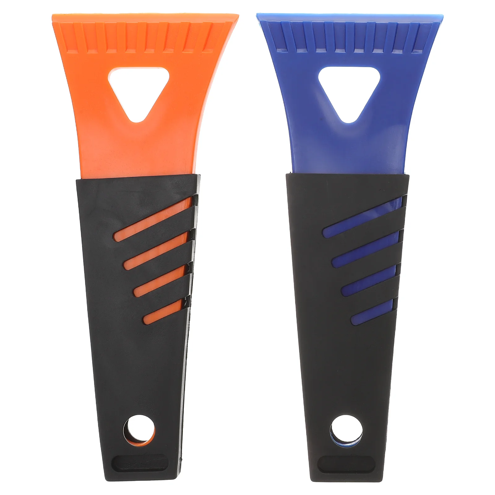 2 Pcs Mini Plastic Spatula Scraper for Car Ice Snow Removal Window Cars Windshield Fridge Accessory Frost Fold Deicing