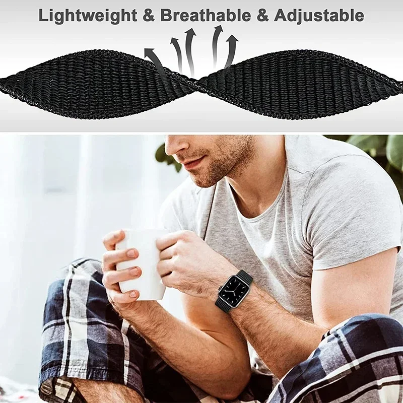 Versatile Sport Loop Watch Strap - Premium Adjustable Bracelet