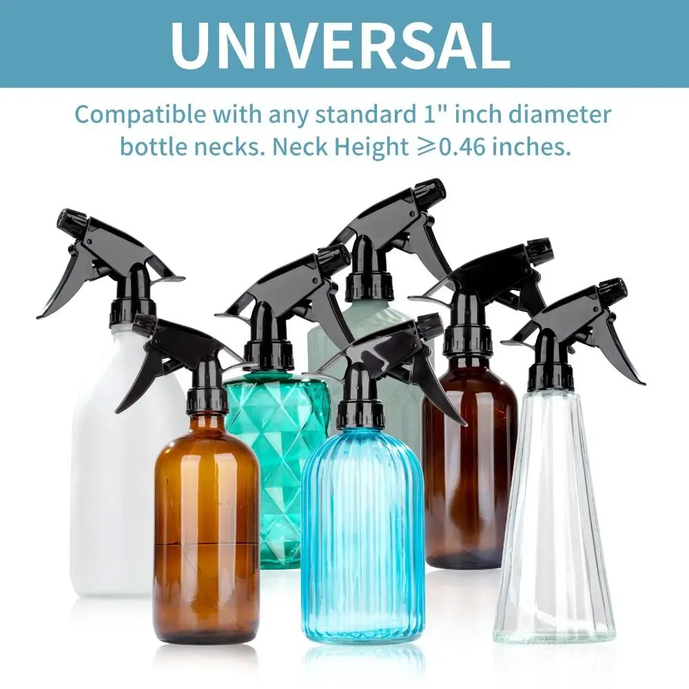 Adjustable Spray Bottle Nozzles 4pcs replaceable Heavy Duty Bottle Spray Nozzle Leak Proof Mist Water Chemical Cleaning watering nozzle water sprayer