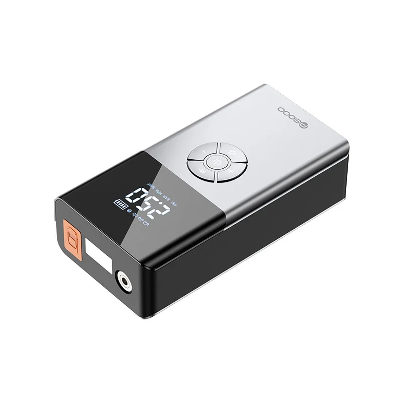 Car Emergency Jump Starter With Portable Tire Inflator And Ignition Function 12v Booster Car battery Air Pump Electric