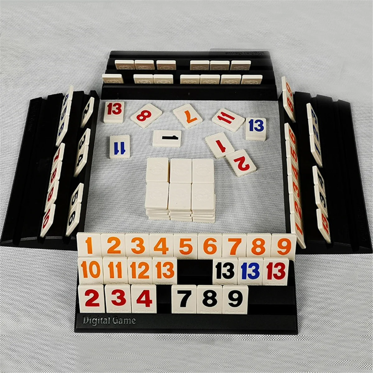 Standard Israeli Mahjong, Digital Mahjong, Classic Rummy, Casual Partys Multiplayer Table Game Props,B 4