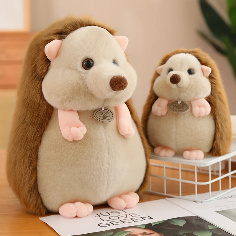 

17/30cm Simulation Hedgehog Doll Cute Stuffed Animals Plushies Toy Cartoon Soft Kids Toys for Girls Boys Gifts Kawaii Room Decor