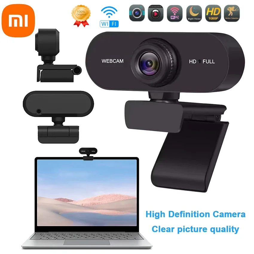 Xiaomi 1080P HD Web Camera Computer USB Camera With Microphone Tripod