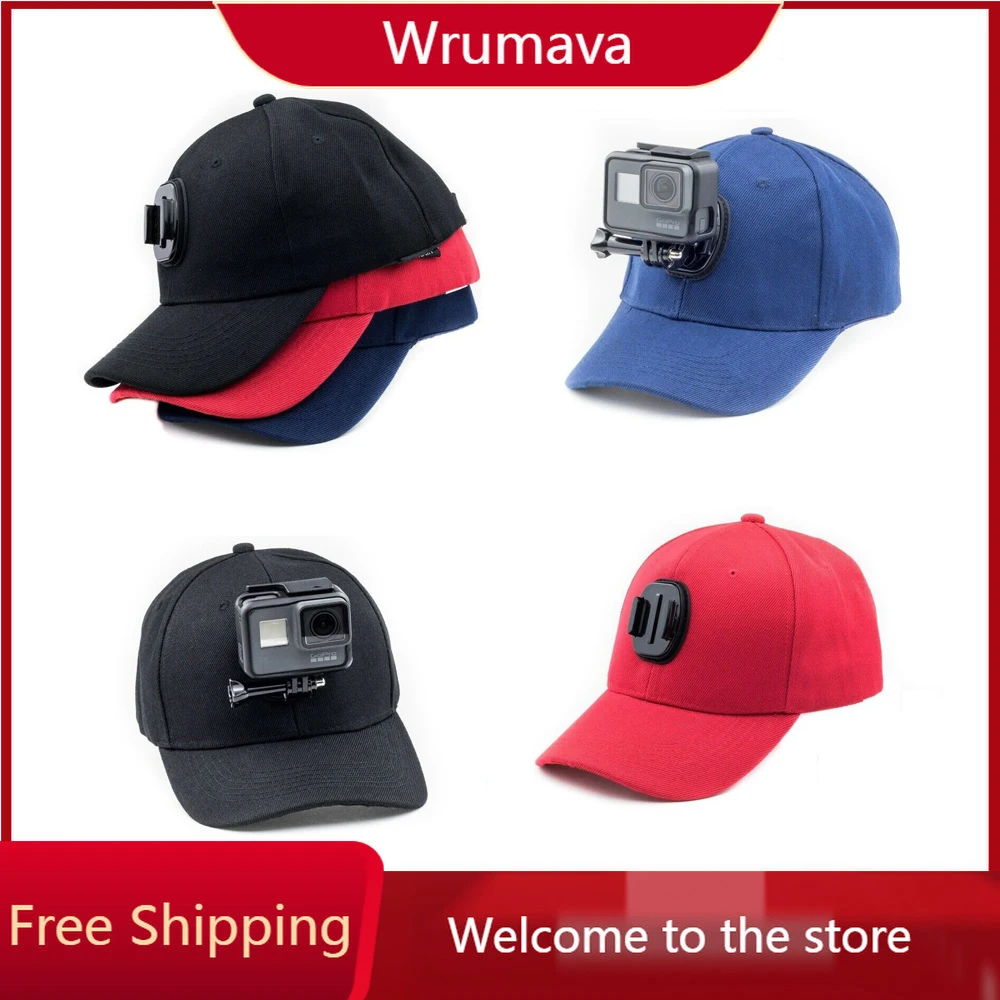for-Go-Pro-Accessories-Canvas-Baseball-Hat-Cap-J-Hook-Buckle-Mount ...