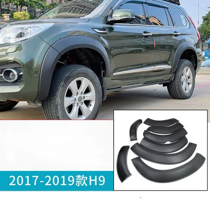 Para Haval H9 15-2022 guardabarros de coche, Protector de cejas de rueda de arco, guardabarros automático, Protector de rueda, guardabarros