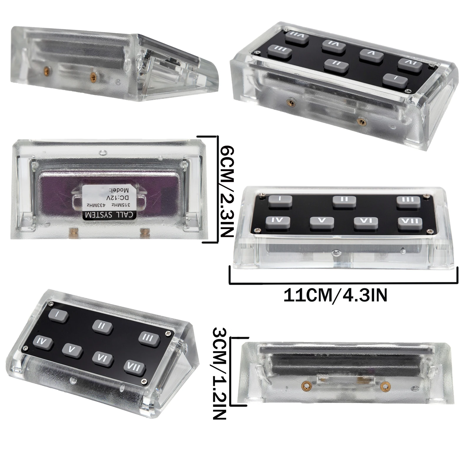 Wireless Waiter Calling System Restaurant Watch Pager Kitchen Chef Call the Number Customer and Waiter Take the Already Dishes