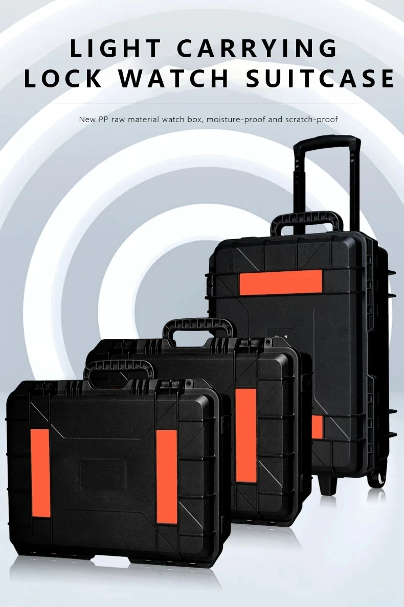 Waterproof Watch Storage Box for Men with Secure Anti-Drop Design, Portable Jewelry Dis... - SKU WSB01521 - UGI Packaging