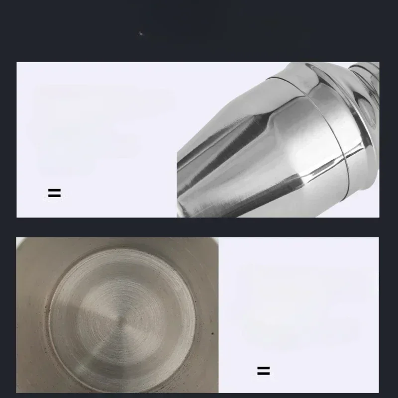 Hot 250/350/550/750ml Stainless Steel Cocktail Shaker Wine Mixer Cocktail Shaker Professional Barware Party Bar Tools