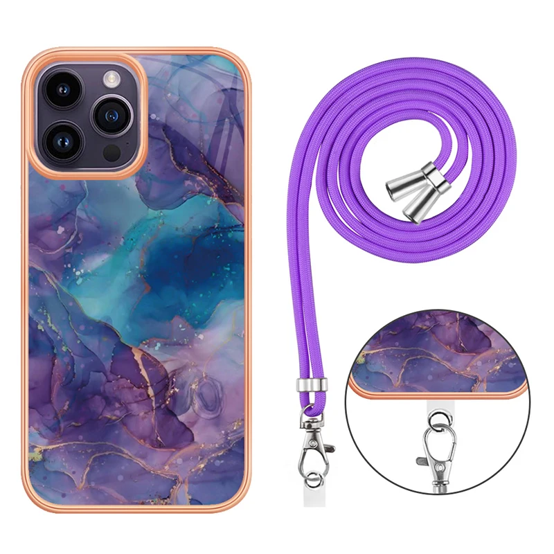 Paekear Custodia con Collana per Nokia G21 / Nokia G11, Cover Trasparente Morbido Silicone con Cordino Case con Laccio Tracolla [Antiurto] [ AntiGraffio] [Antiscivolo] TPU Cover con Collana, Rosa
