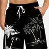 3D Print Colourful Beach Short Pants Men's Coconut Tree Pattern Board Shorts Summer Hawaiian Casual Loose Gym Sports Swim Trunks 3