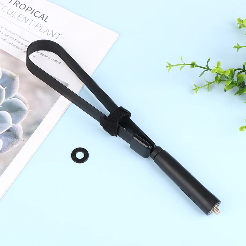 1Pc 47cm Foldable Antenna SMA-Female VHF UHF for UV-5R 9R 6R UV82 Walkie Talkie Radio Signal Boost Accessories