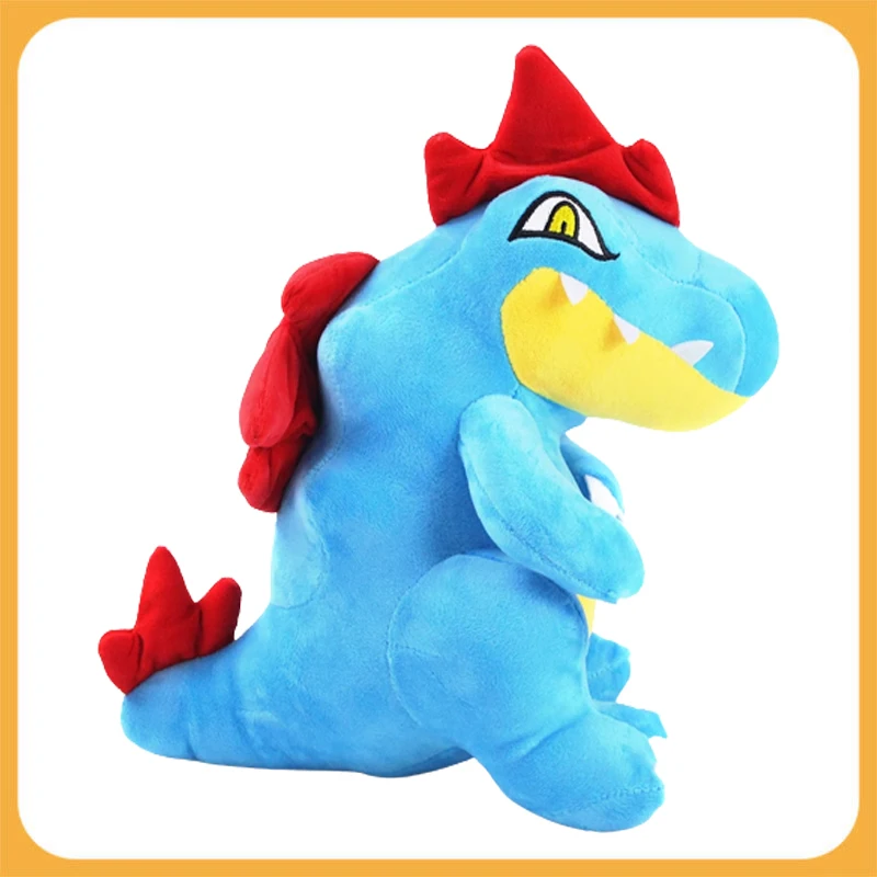 

Pokemon Feraligatr Plush Stuffed Toys Cartoon&Cute Plush Doll Toy Home Decor Sofa Cushion Pillow Plush Doll Kids Gifts