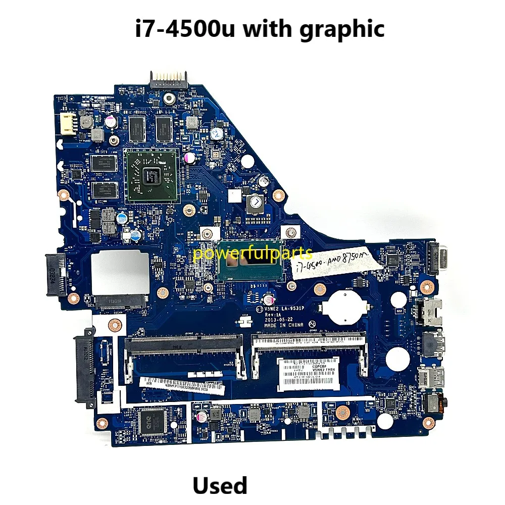 

Для Acer флэш-материнской платы флэш-процессор с Amd Graphic NBMFP11003 V5WE2