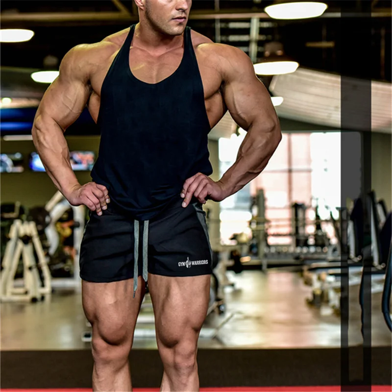 Summer Quick Dry Sport Shorts Fitness Muscle Sweatpants Gym Bodybuilding Training Short Pants Men's Casual Jogging Beach Shorts 5