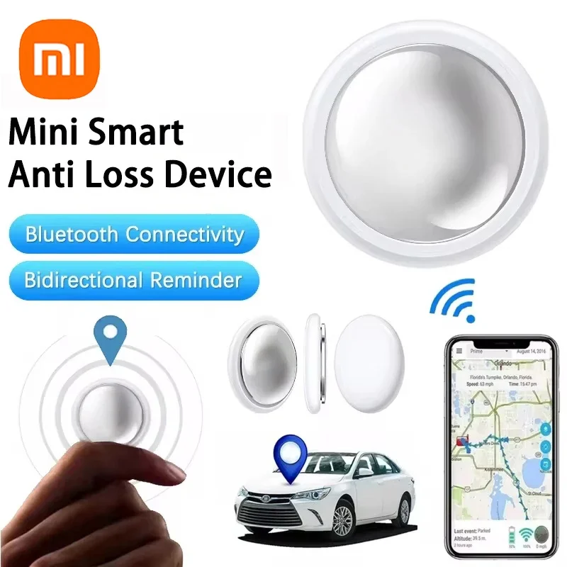 Anti Lost Tracker Xiaomi Original Portable Bluetooth 4.0 Tag Mini GPS Tracker Smart Locator Key Anti Loss Device Locator Kids Pet Location
