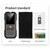 MK10 Multi-functional Metal Wood Detection Function Wall Detector Maka Stud Finder for AC Metal Wood Detect Ceilings Floors Find 4