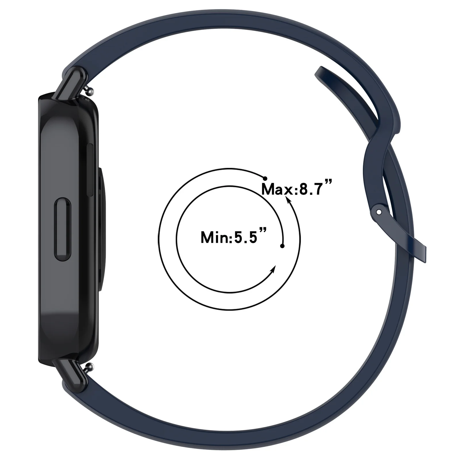 Silicone Sport Strap Watchband for Smart Watches - Stylish and Durable Bracelet Accessory