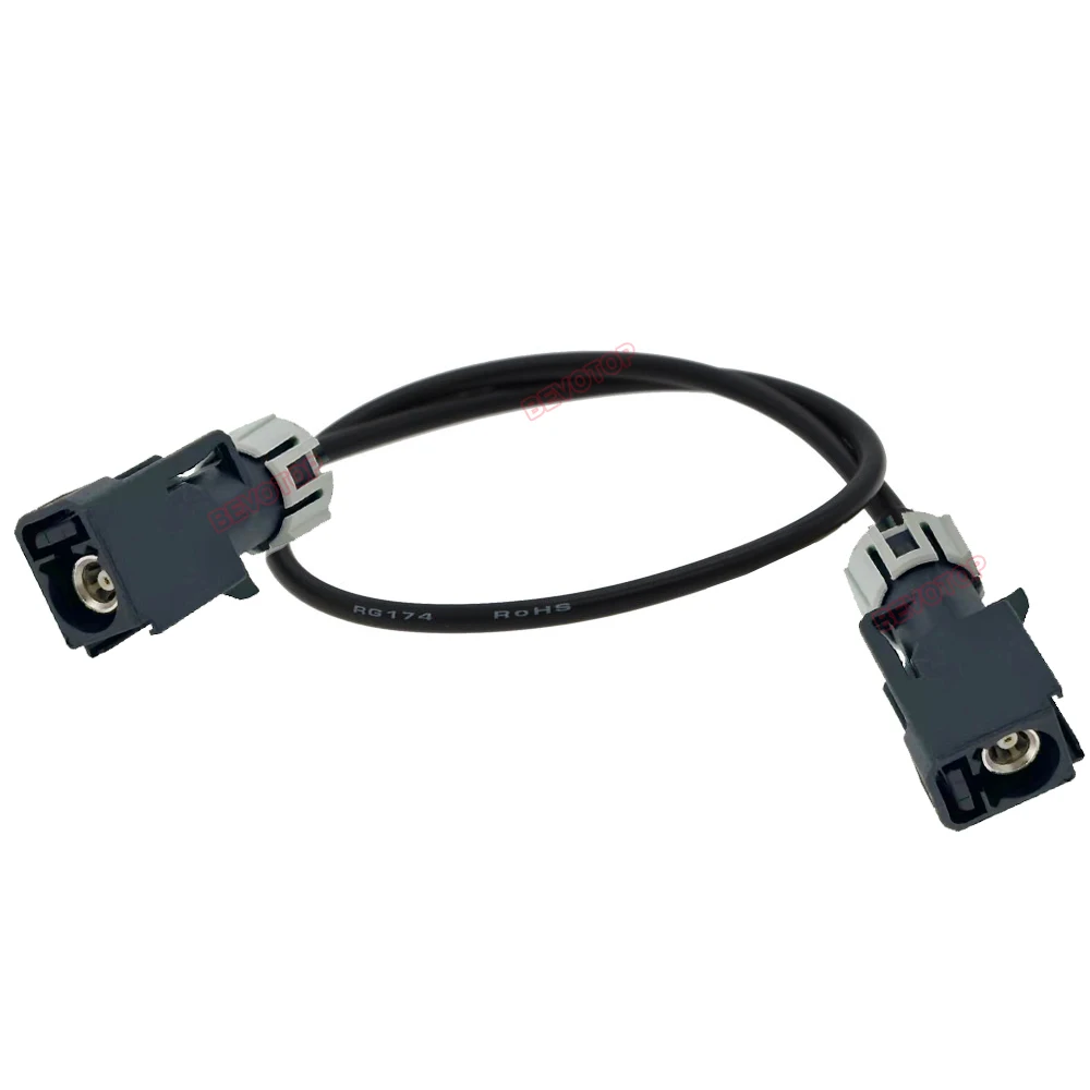 1PCS RG174LL 방수 파크라 케이블 블랙 파크라 A 암-암 잭 고정형 카메라 비디오 라인 파크라 점퍼