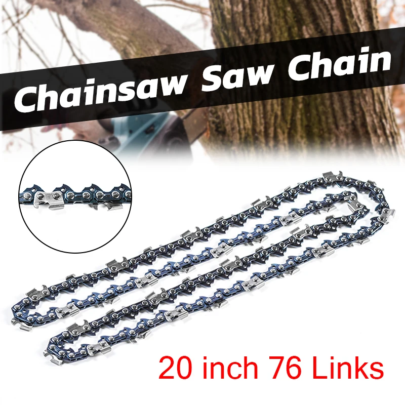 20 inch 76 Links Replacement Chainsaw Saw Mill Ripping Chain For Timberpro 62CC 0.325 Model Surface Smooth For Cutting Lumber chainsaw chain