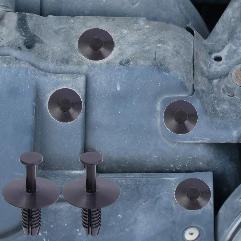 50-10pcs Car Bumper Trim Door Sill Wheel Arch Clip Retainer for BMW 3 5 7 Series 51118174185 Interior Accessories Car Rivet Clip