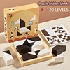 120 Level Hidden Block Puzzle: 3+ Years, ABS Material, Enhances Logic and Spatial Reasoning, Suitable for 3-8 Year Olds 1