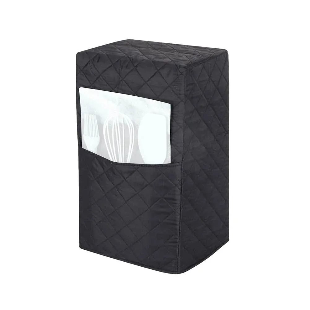Blender Cover for Ninja Foodi Vitamix 1000 Watt Professional Blender Kitchen Appliance Quilted Dust Cover with Storage Pocket