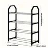 4 Floor Assembly Creative Home Shoe Rack Dormitory Door Storage Rack Storage Shoe Cabinet Components Home Supplies Bathroom 3