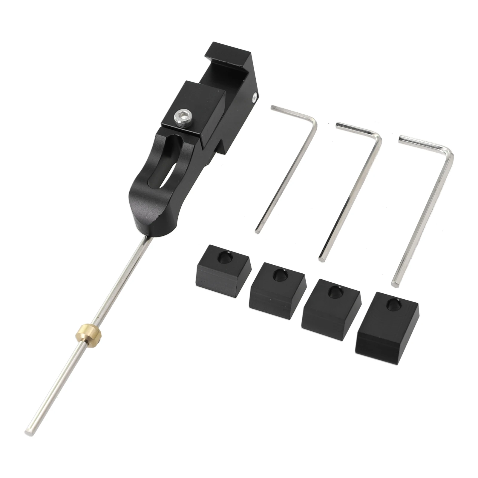 

Clicker Stick Archery Clicker Outdoor Garden CNC Technology, высокоточный металлический материал, прямой лук