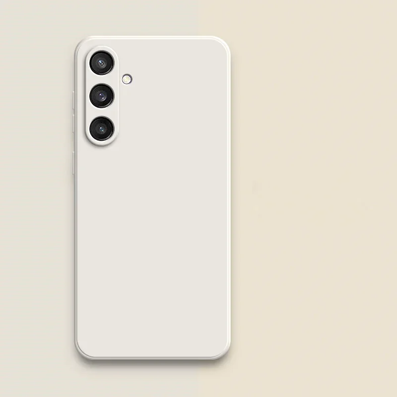 Liquid Silicone Protective Case - Soft Back Cover Shell