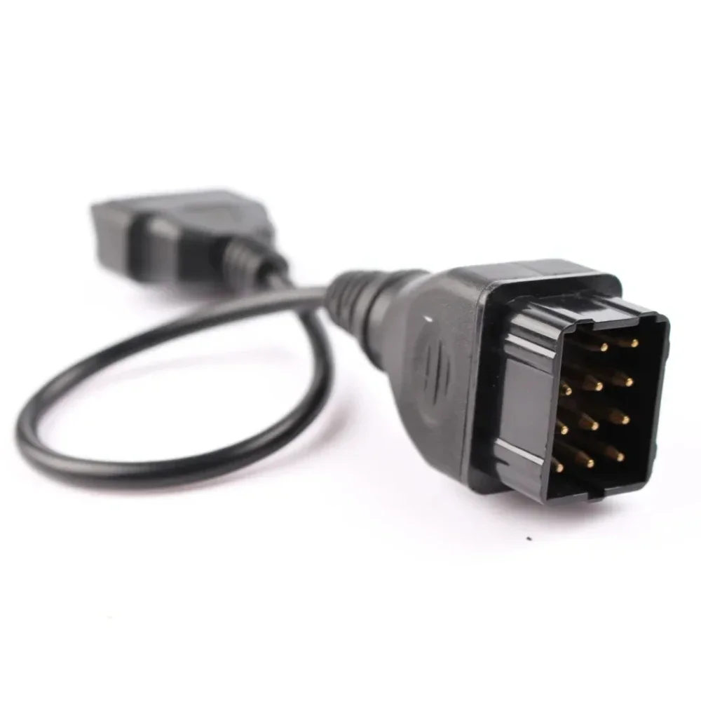 Nuovo Per Renault 12Pin Maschio A Obd Obd2 Obdii Dlc 16 Pin 16 Pin Femmina Per Renault 12Pin Cavo Femmina Connettore Adattatore Linea Obd2
