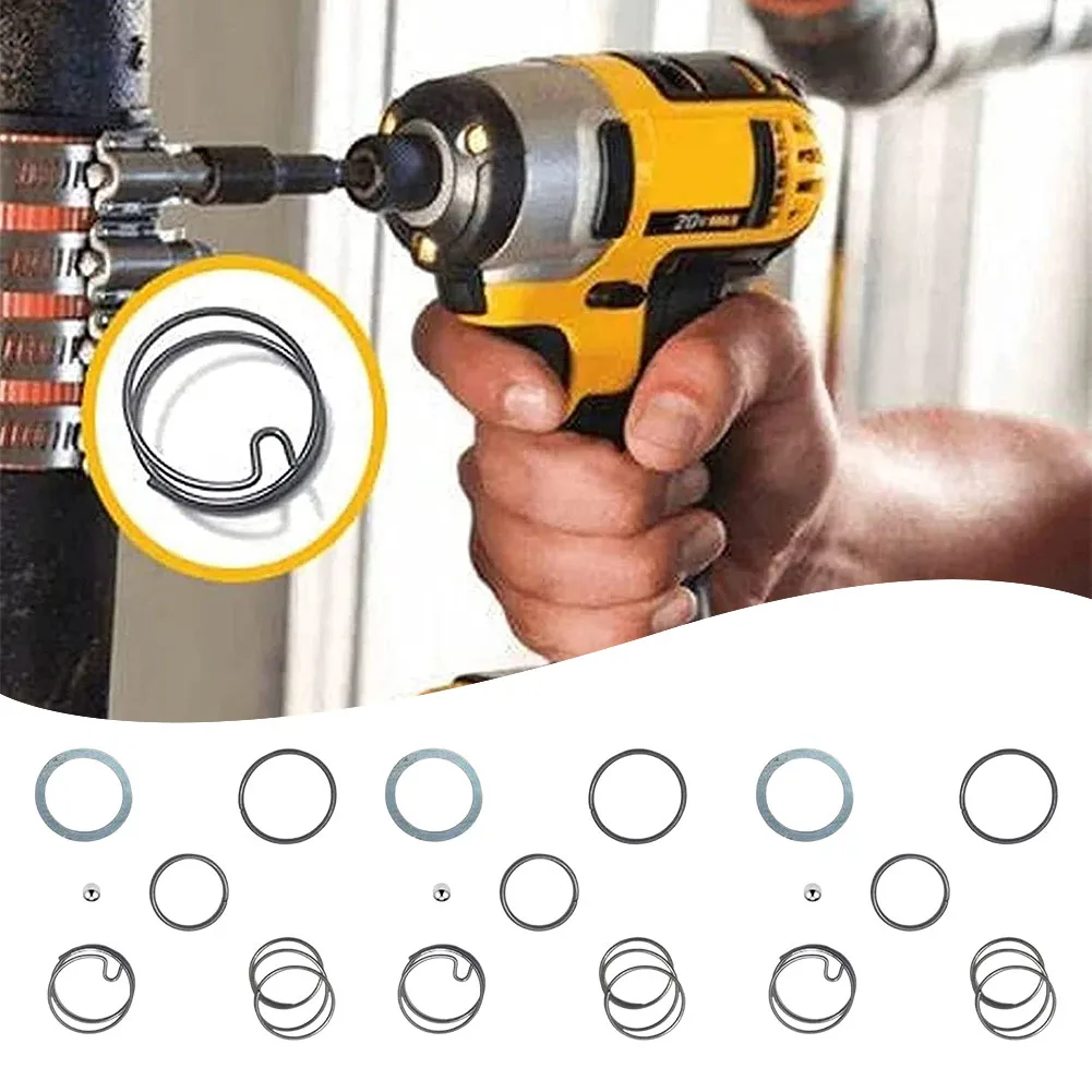 3set Spring Kit tool With Steel Ball Driver N078434 N089668 20V Wrench Spring Parts Workshop Equipment Power Tools Accessories