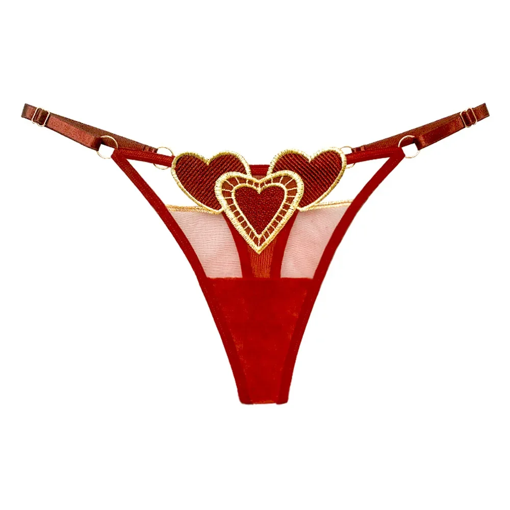 

Heart Hollow Out Women's Panties Sexy Thongs G Strings Women Lingerie Sex Underwear Female Panty Underpants Transparent G-string