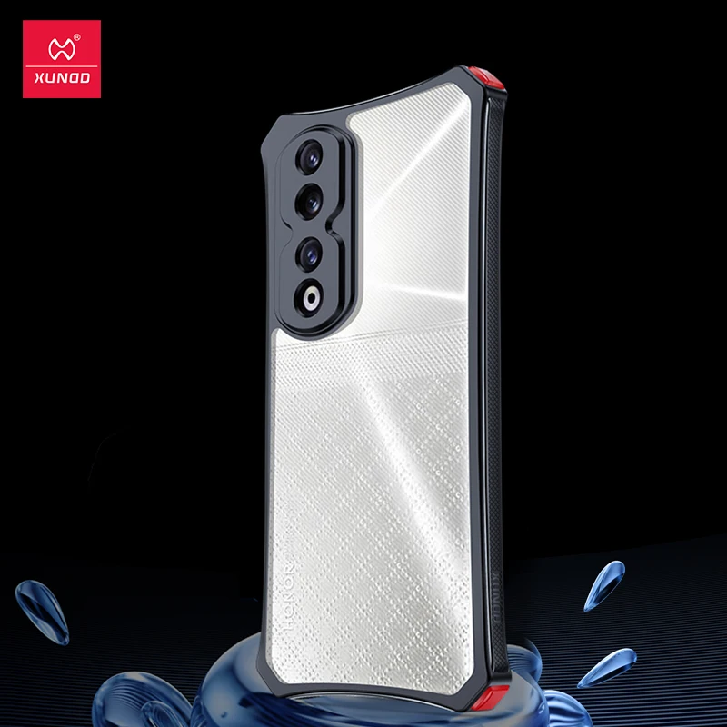 

Для Huawei Honor 90 Pro Чехол Xundd чехол для телефона прозрачный корпус Защита от отпечатков пальцев задняя крышка противоскользящая Противоударная защита
